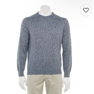croft & barrow NWT Men's Charcoal Crewneck Sweater Sz XL
